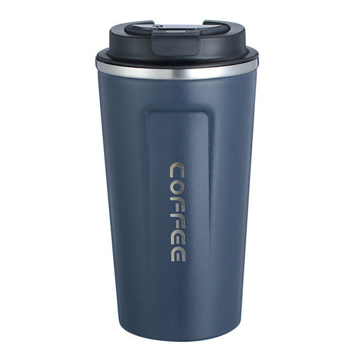 Grey smart temperature display coffee tumbler,380ml