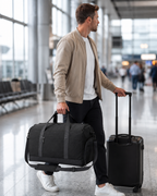 Packable weekender bag for overnight travel and weekend getaways