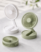 USB rechargeable desk fan ready for home office cooling